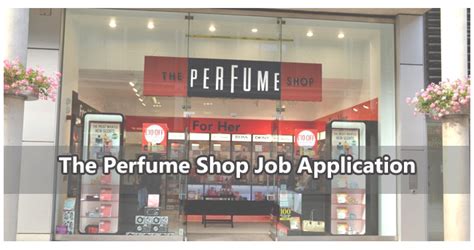 fragrance shop vacancies.